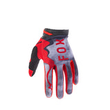 Fox 180 Atlas Gloves Grey/Red