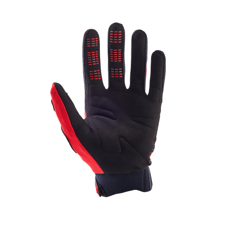 Fox Dirtpaw Fluo Red Gloves