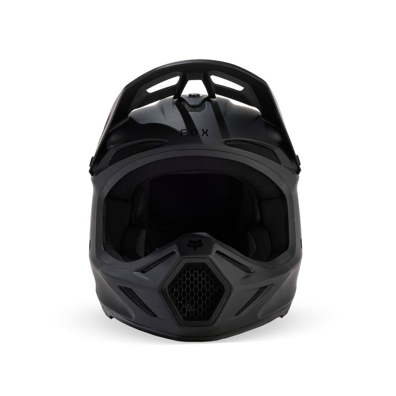 Fox V3 Solid Helmet Matte Black