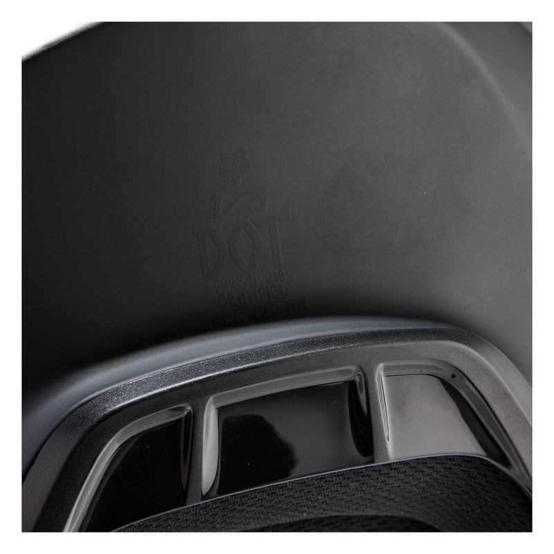 Fox V3 Solid Helmet Matte Black