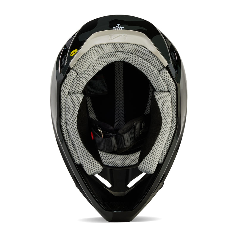 Fox V1 Bnkr Black Camo Helmet
