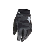 Fox Junior 180 Bnkr Black Camo gloves