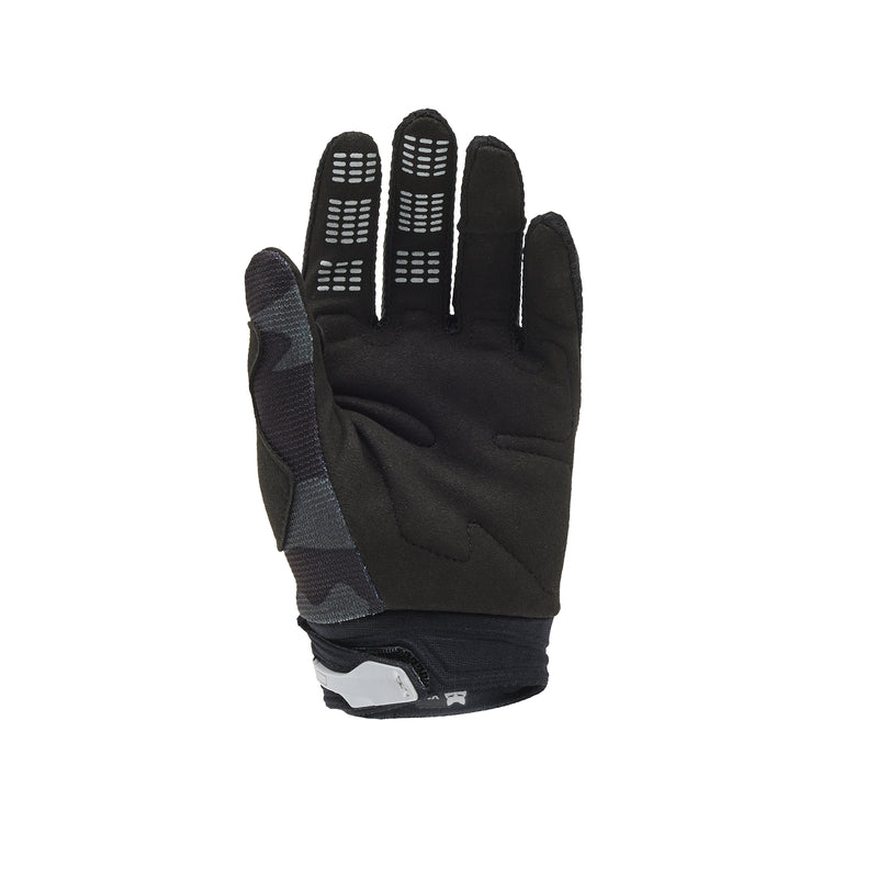 Fox Junior 180 Bnkr Black Camo gloves