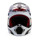Fox Junior V1 Flora White/Black helmet