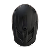 Fox Junior V1 Matte Black Matte Black helmet