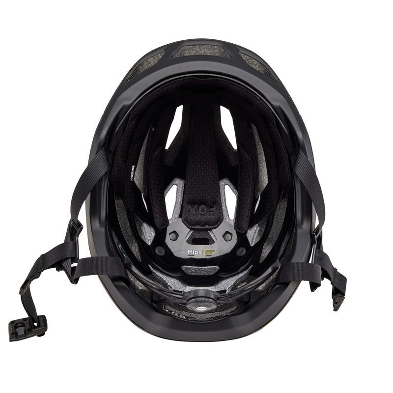Fox Crossframe Pro Matte Black Bike Helmet