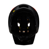 Fox Dropframe Orange Flame Bike Helmet