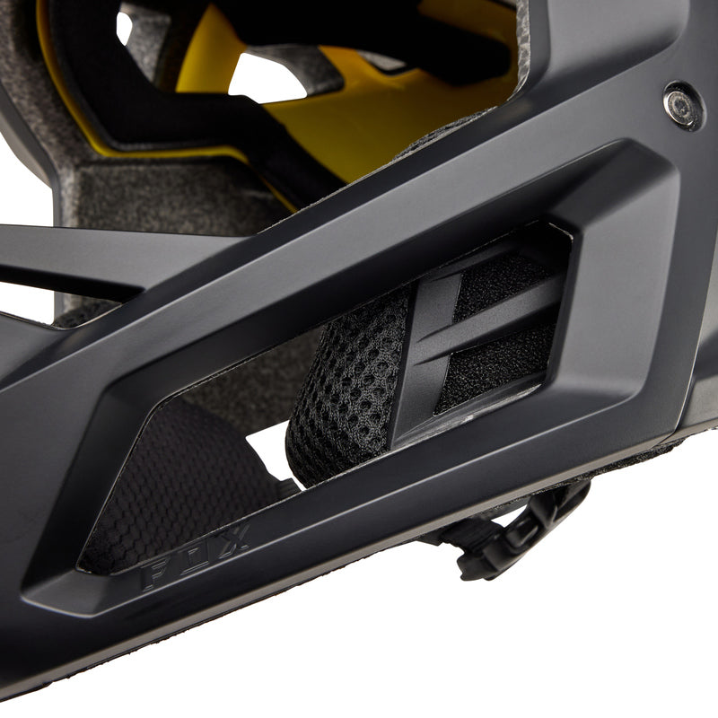 Fox Proframe Matte Black Bike Helmet
