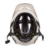 Fox Speedframe Pro Blocked Vintage White Bike Helmet