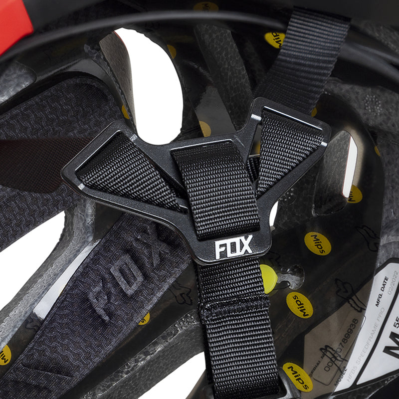 Fox Speedframe Pro Klif Fluo Red Bike Helmet