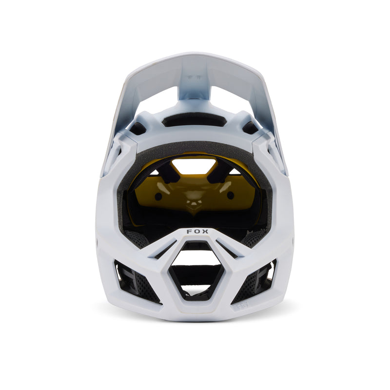 Fox Junior Proframe Nace White Bike Helmet