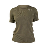 Fox Lady W Ranger Drirelease Alyn Olive Green Cycling Jersey | RideHub