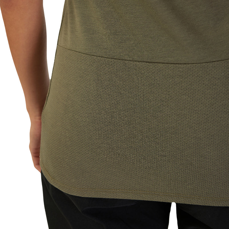 Fox Lady W Ranger Drirelease Alyn Olive Green Cycling Jersey | RideHub