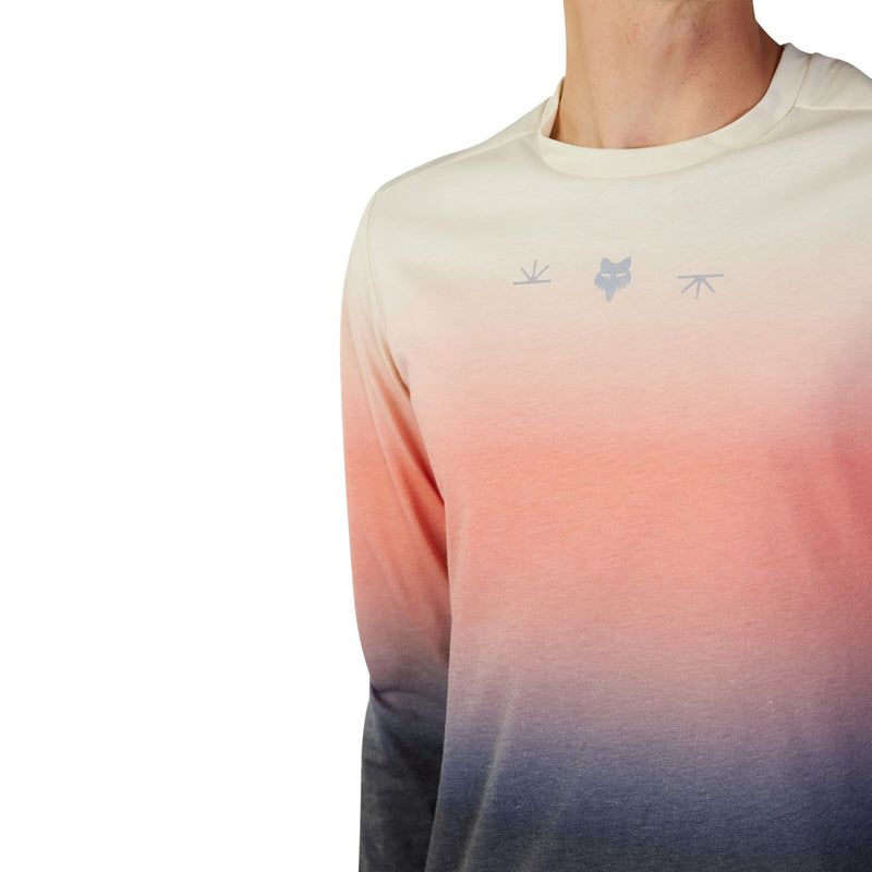 Fox Ranger Drirelease Md Lunar Bone Long Sleeve Cycling Jersey | RideHub