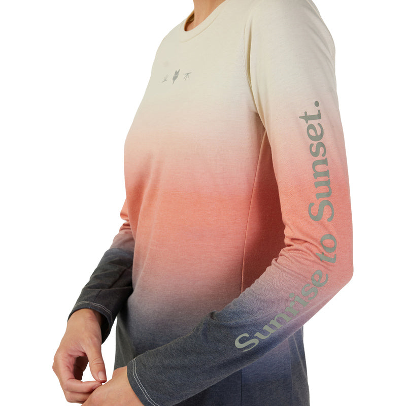 Fox Lady W Ranger Drirelease Mid Lunar Bone Long Sleeve Cycling Jersey | RideHub
