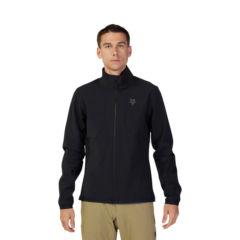 Fox Ranger Fire Black Rain Jacket