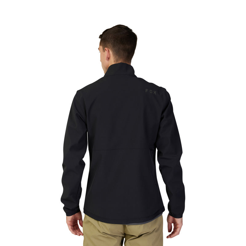 Fox Ranger Fire Black Rain Jacket