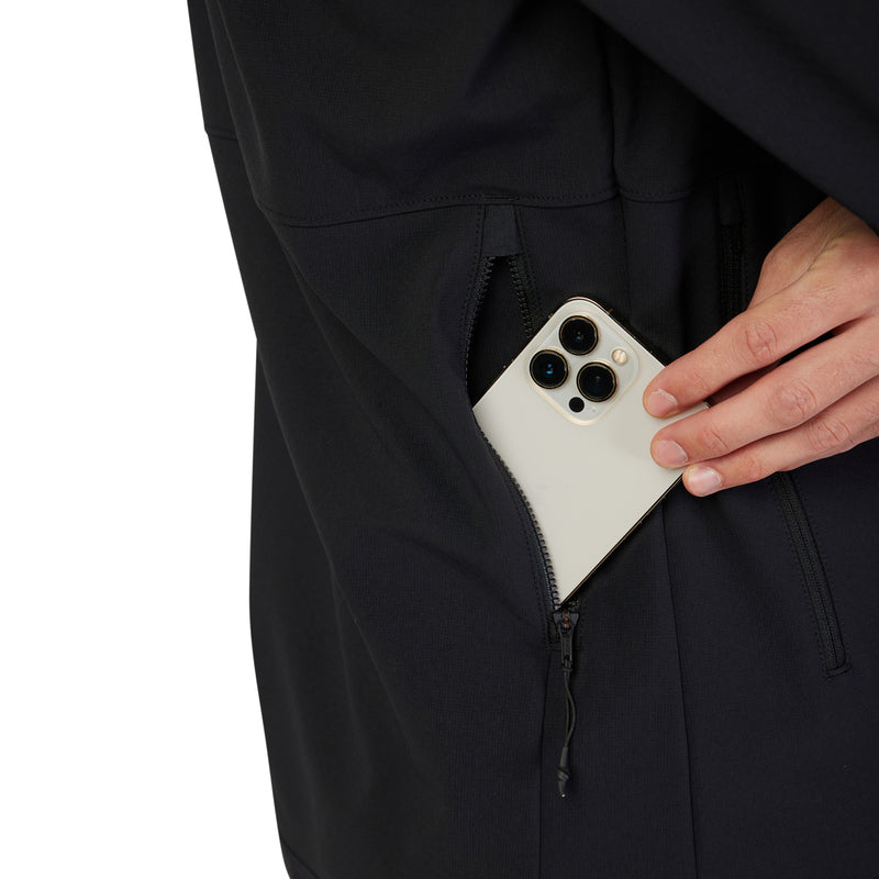 Fox Ranger Fire Black Rain Jacket