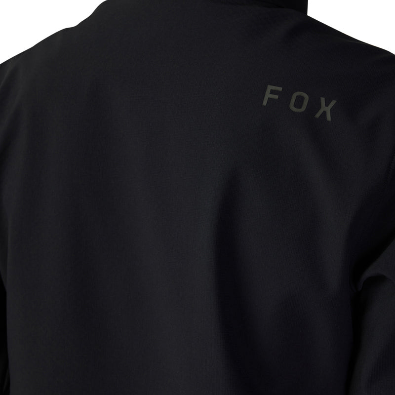 Fox Ranger Fire Black Rain Jacket