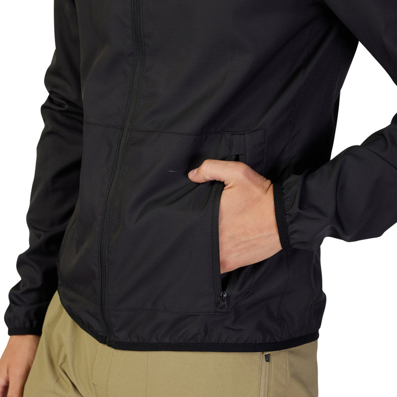 Fox Ranger Wind Black Rain Jacket