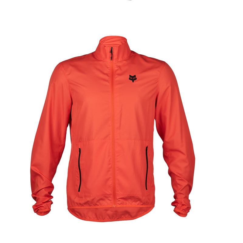 Fox Ranger Wind Orange Flame Rain Jacket