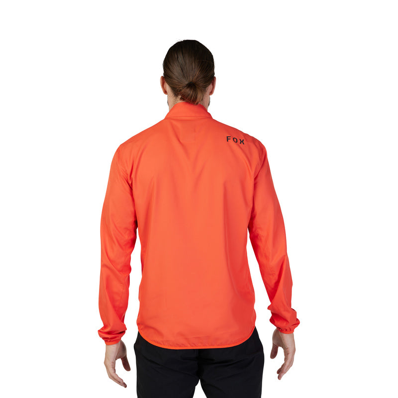 Fox Ranger Wind Orange Flame Rain Jacket