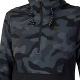 Fox Ranger Wind Pullover Black Camo Rain Jacket