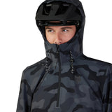 Fox Ranger Wind Pullover Black Camo Rain Jacket