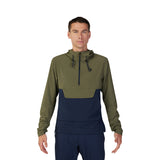 Fox Ranger Wind Pullover Olive Green Rain Jacket