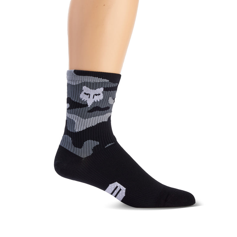 Fox 6" Ranger Sock Black Camo | RideHub
