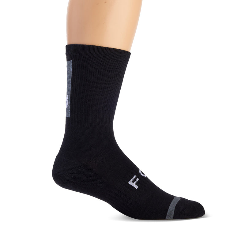Fox 8 Defend Sock Black socks | RideHub