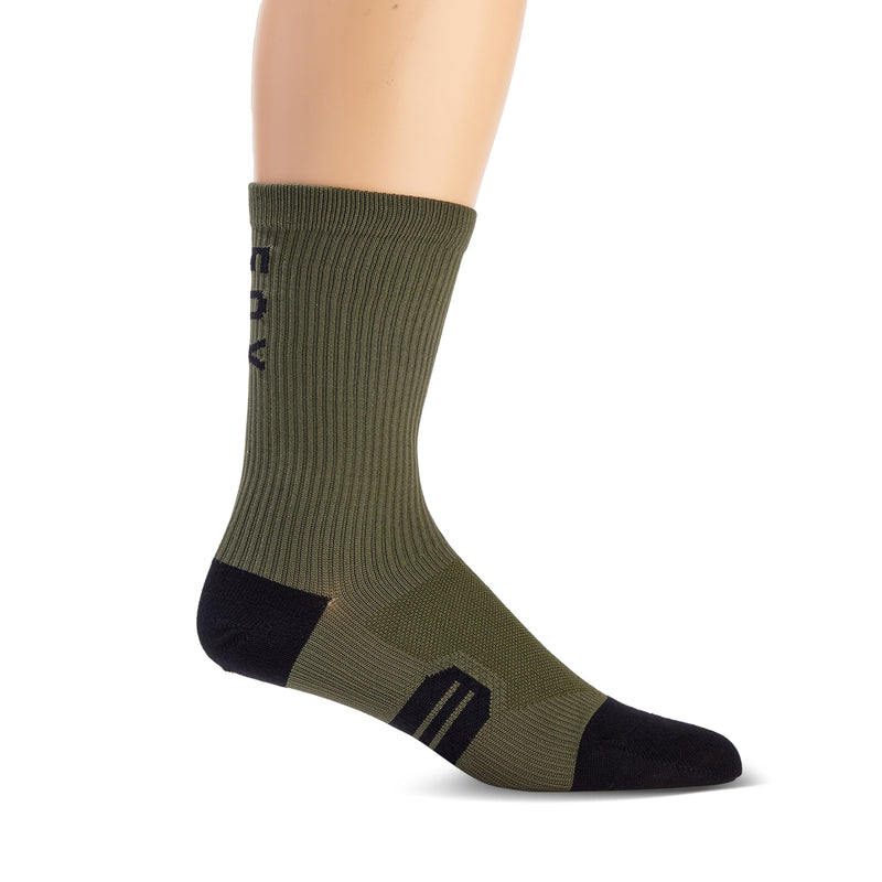 Fox 8 Ranger Sock Olive Green | RideHub