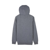 Fox Wordmark Heather Graphite Hoodie