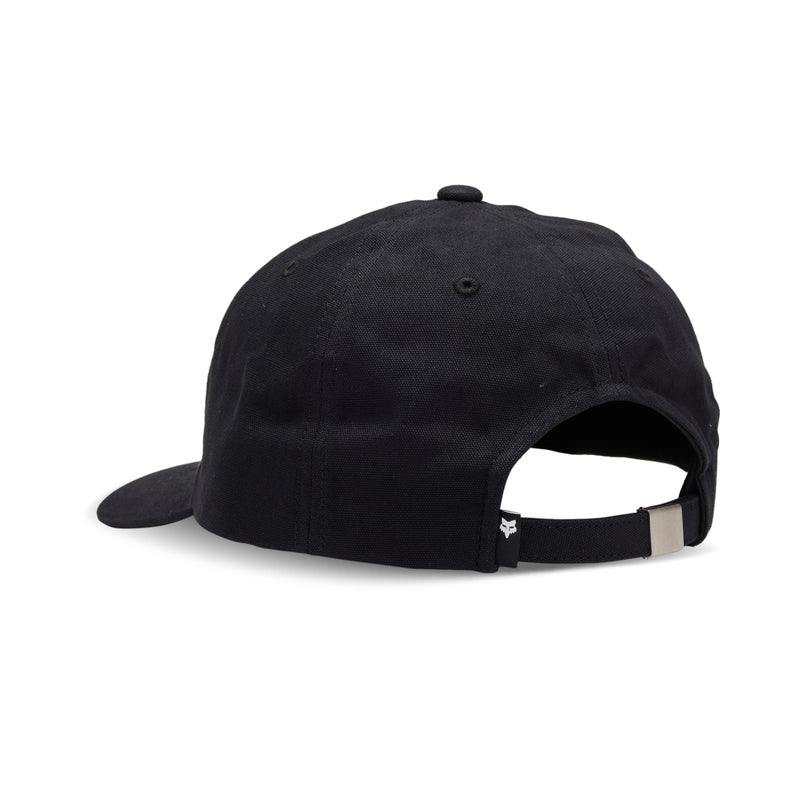 Fox Lady W Wordmark Adjustable Black Baseball Cap