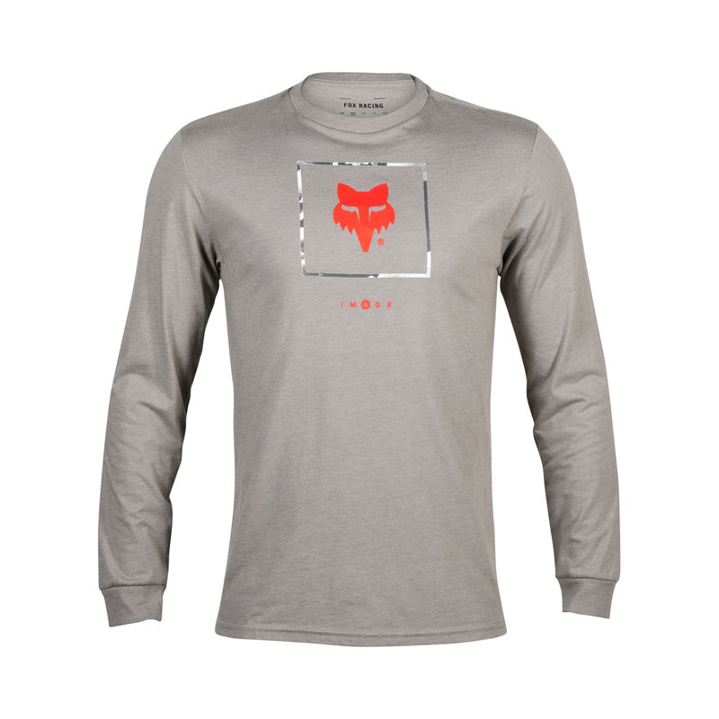 Fox Atlas Heather Graphite Long Sleeve T-Shirt | RideHub