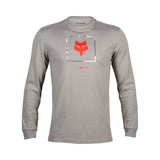 Fox Atlas Heather Graphite Long Sleeve T-Shirt | RideHub