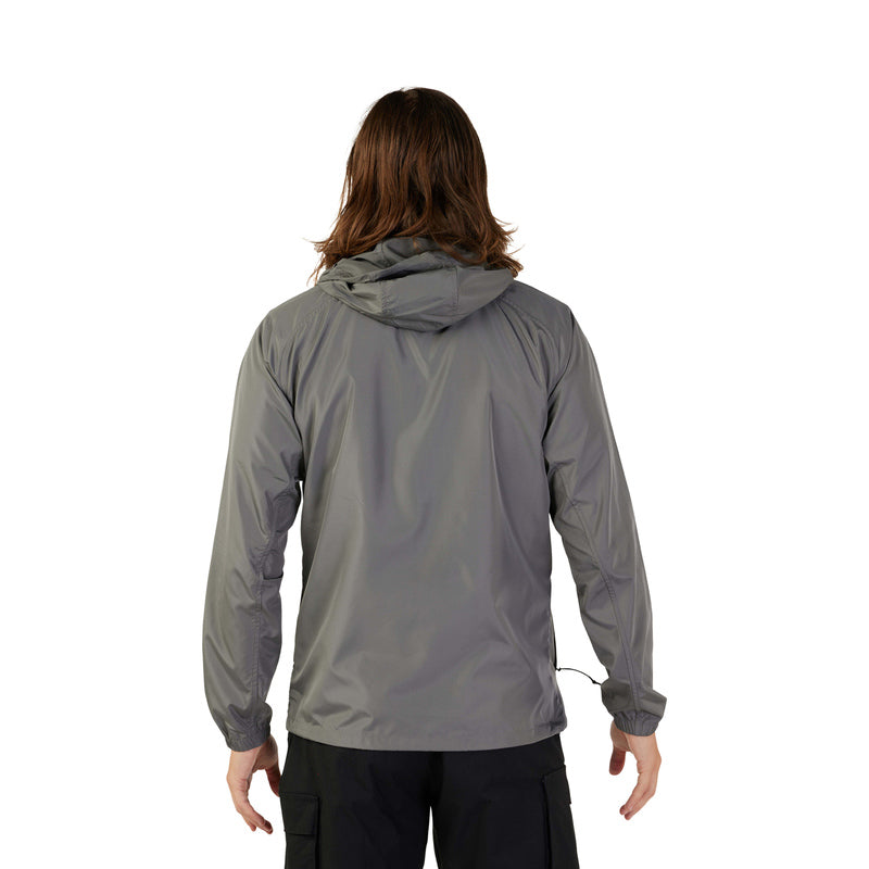Fox Base Over Windbreaker Pewter