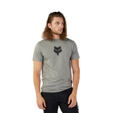 Fox Fox Head T-Shirt Heather Graphite