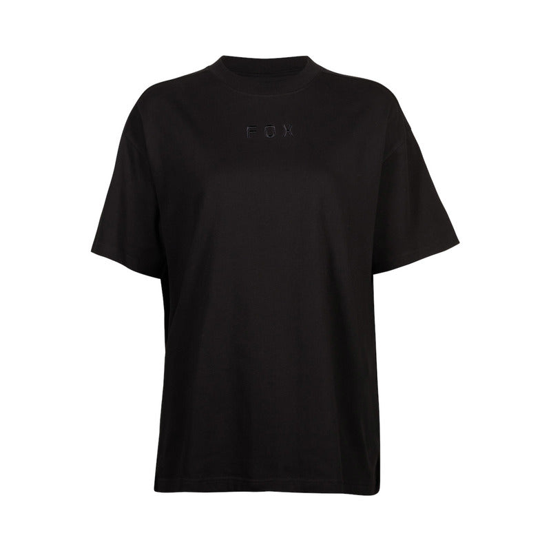 Fox Lady Wordmark Os Black T-Shirt