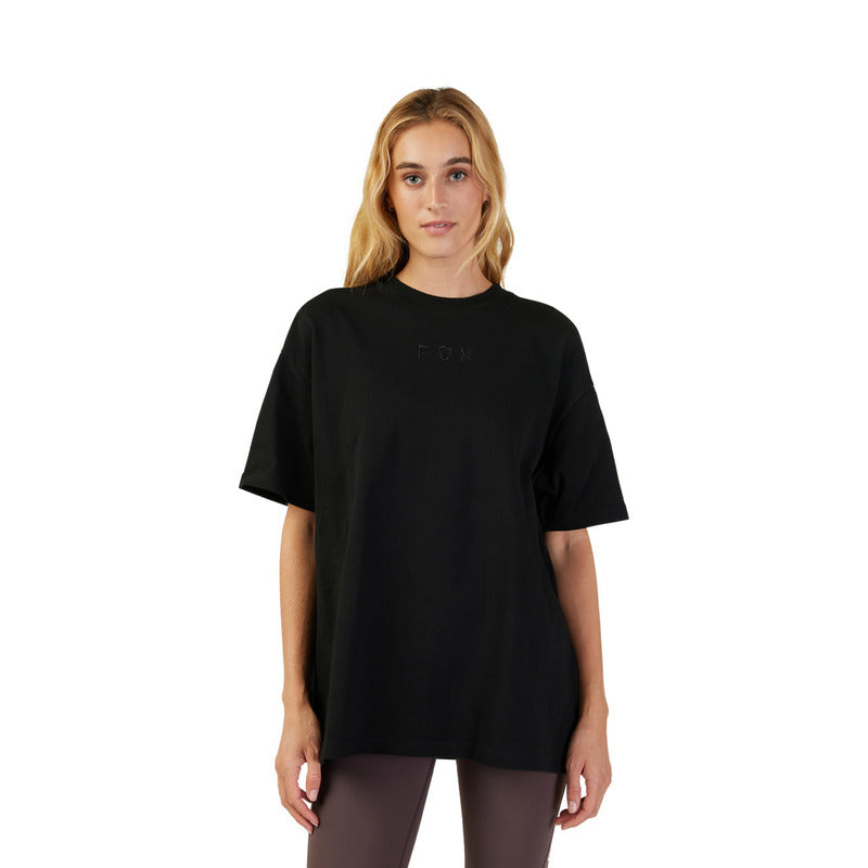Fox Lady Wordmark Os Black T-Shirt