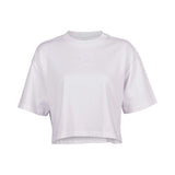 T-Shirt Fox Lady Wordmark Os Crop White