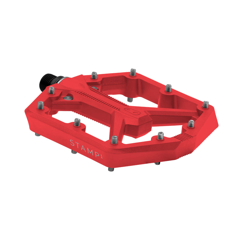 Crankbrothers Stamp 1 Large Red Gen 2 Bicycle Pedals
