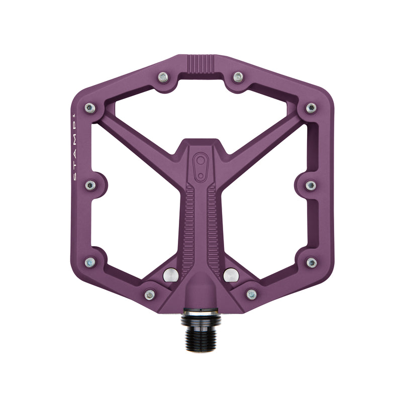 Crankbrothers Stamp 1 Large Plum Purple Gen 2 Bicycle Pedals