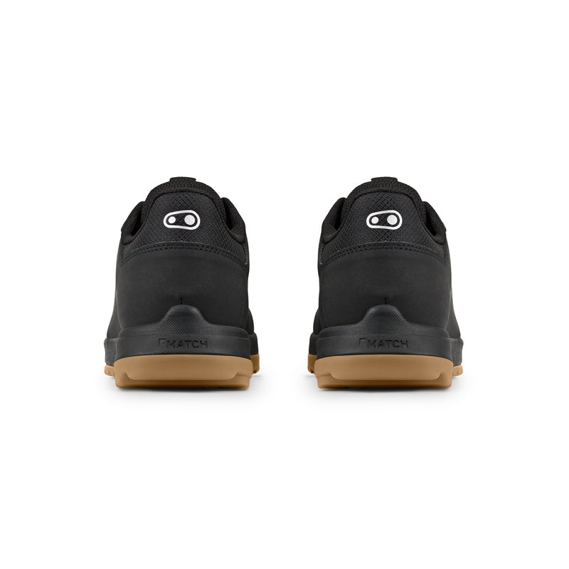 Crankbrothers Mallet Trail Lace Black/Black - Gum Outsole Shoes