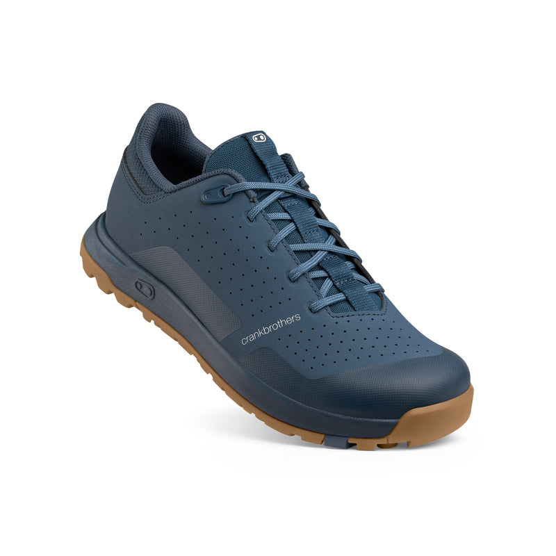 Crankbrothers Mallet Trail Lace Blue/Blue Shoes - Gum Outsole