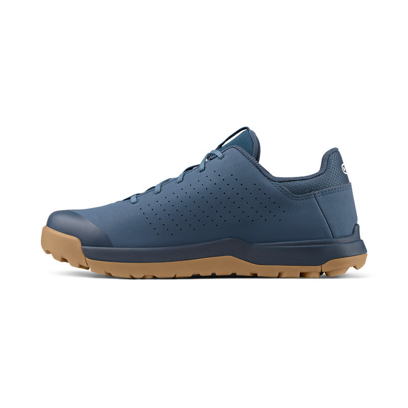 Crankbrothers Mallet Trail Lace Blue/Blue Shoes - Gum Outsole