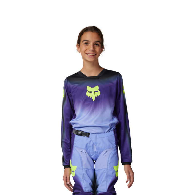 Fox Junior 180 Interfere Jersey Black/Blue