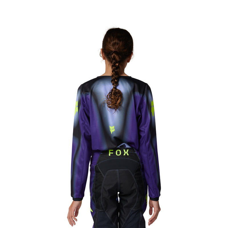 Fox Junior 180 Interfere Jersey Black/Blue