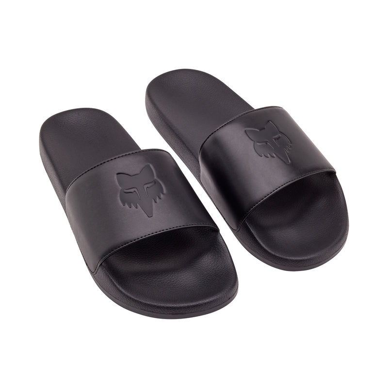 Fox Fox Head Slide Black flip-flops