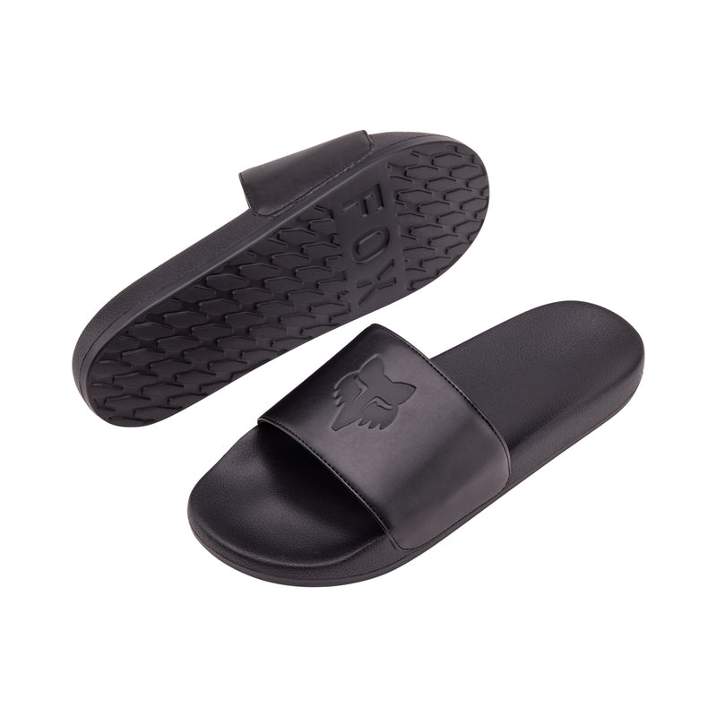 Fox Fox Head Slide Black flip-flops